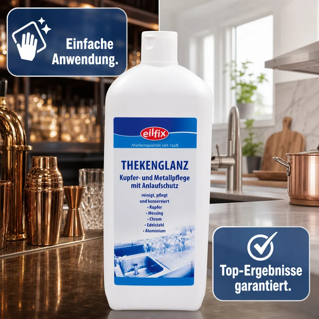 Thekenglanz Kupferpflege - 1L, Flasche