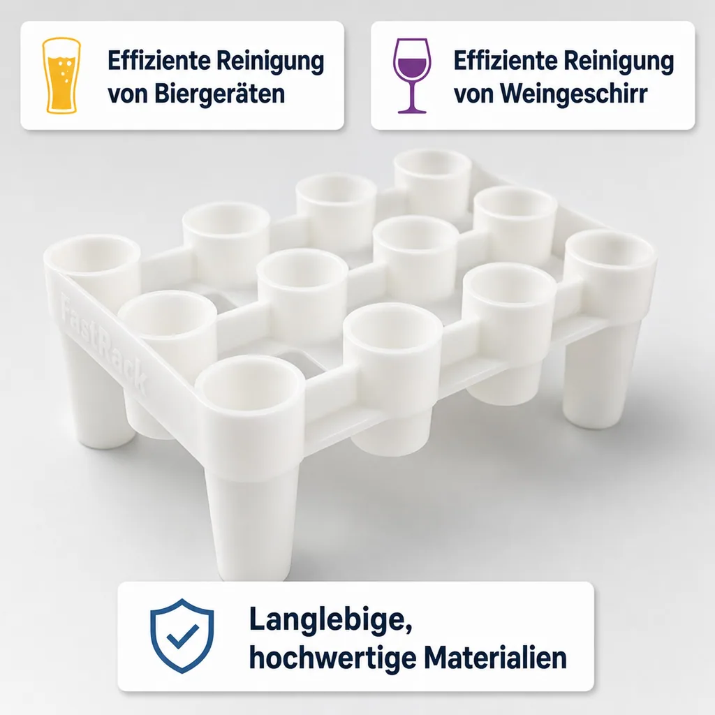 Geschirrtrockner, Abtropfständer für Bier- & Weinausrüstung - FastRack 12