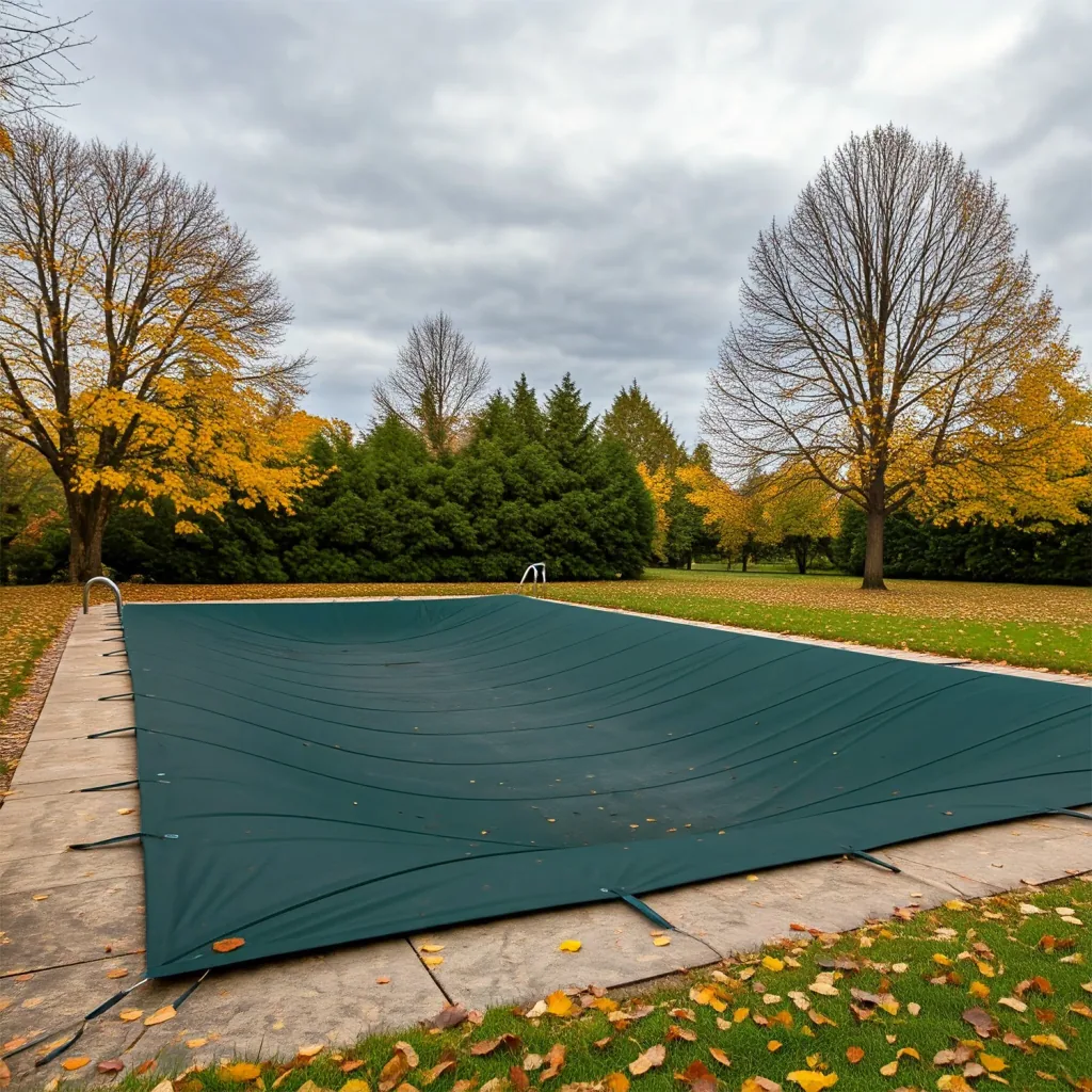 Abdeckplane 210g/m², 5x6m, grün, 30m², wasserdicht, reißfest