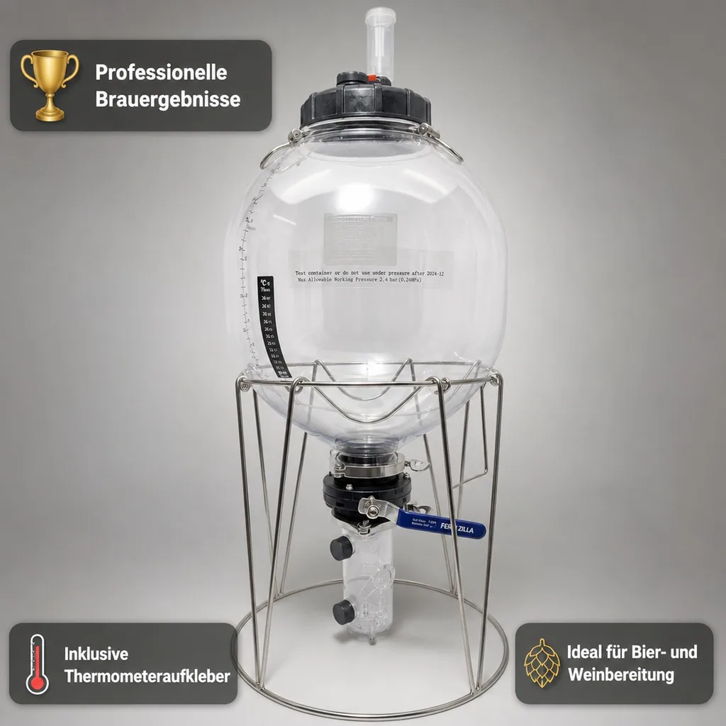 Starterpaket - FermZilla mit Gärbehälter, Gärflasche 27L, Tri-Conical Gen3