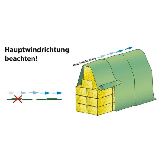 Strohvlies Schutzvliese 140g/m² 9,8m x 25m (245m²)