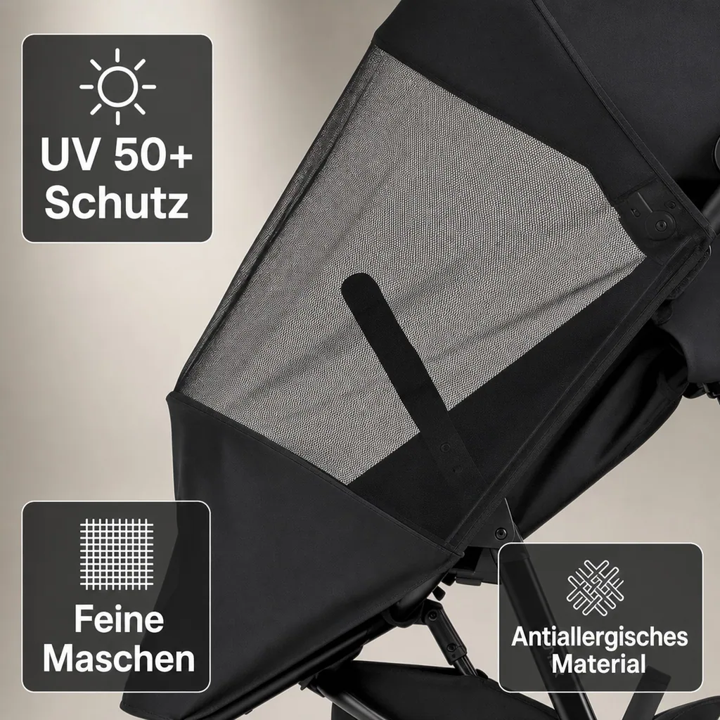 Anex Moskitonetz für Air-Z, Schwarz