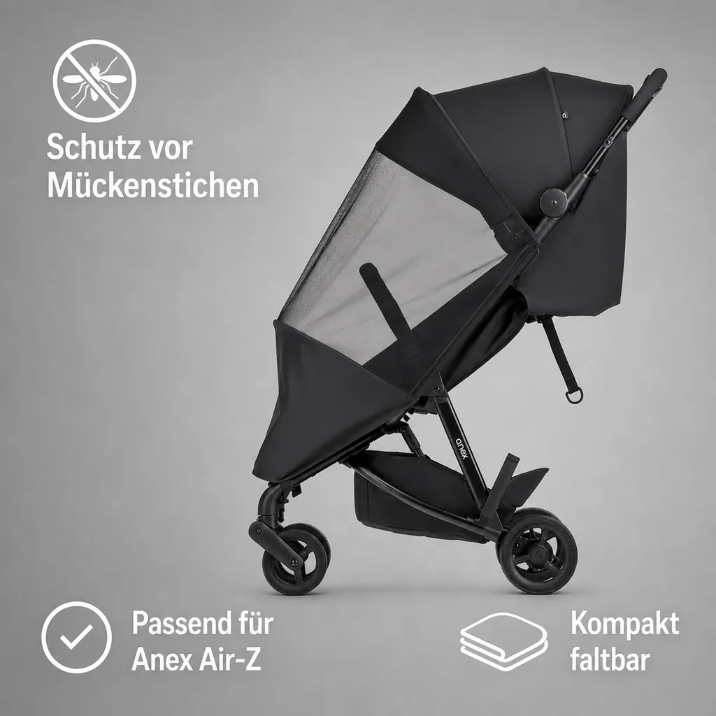 Anex Moskitonetz für Air-Z, Schwarz