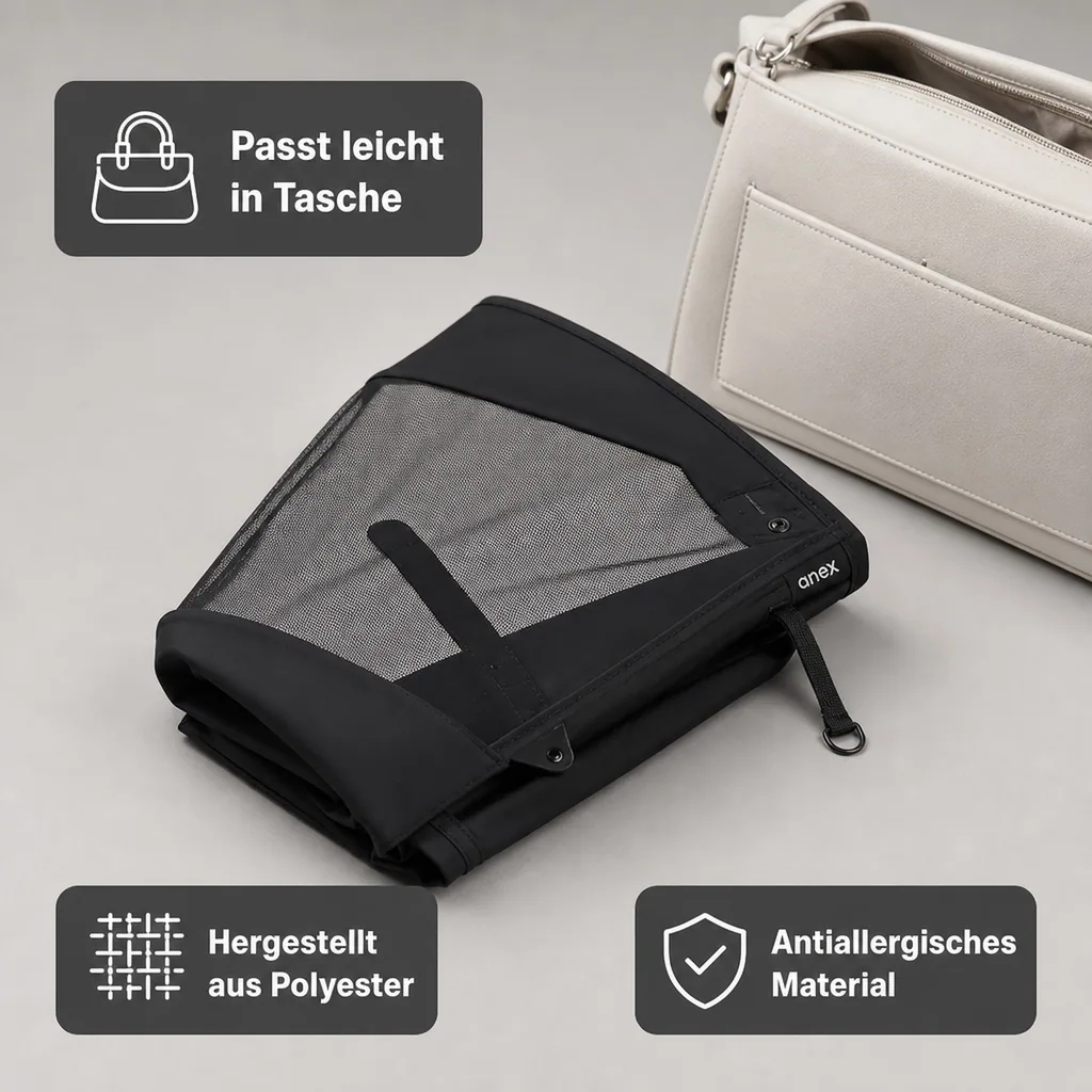 Anex Moskitonetz für Air-Z, Schwarz