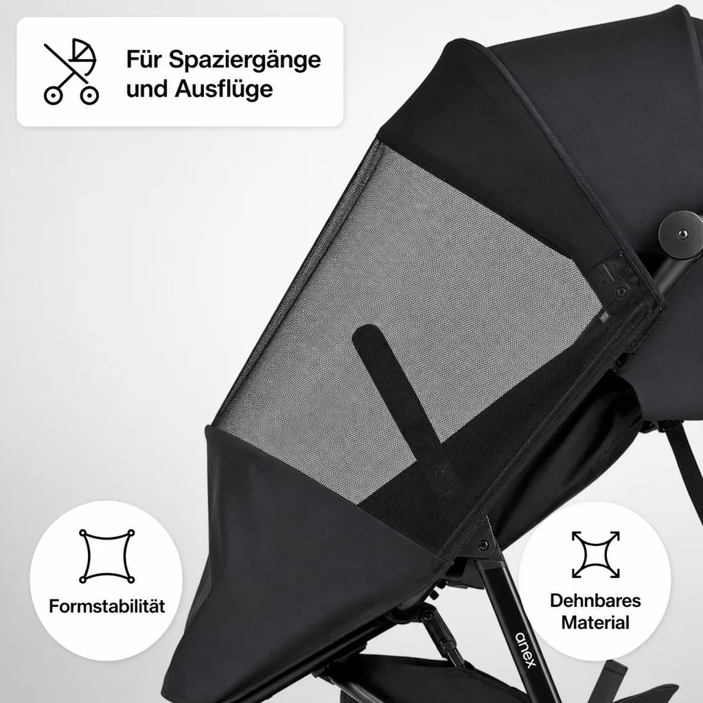 Anex Moskitonetz für Air-Z, Schwarz