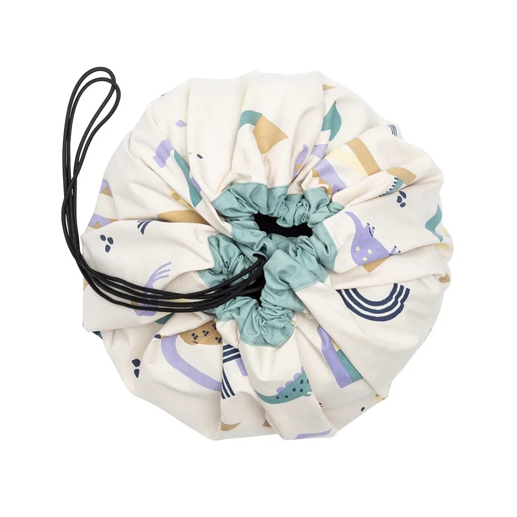 Play&Go Spielzeugsack, Spielzeugkorb, Spielzeug aufbewahrungstasche, Farbe: Tieralphabet