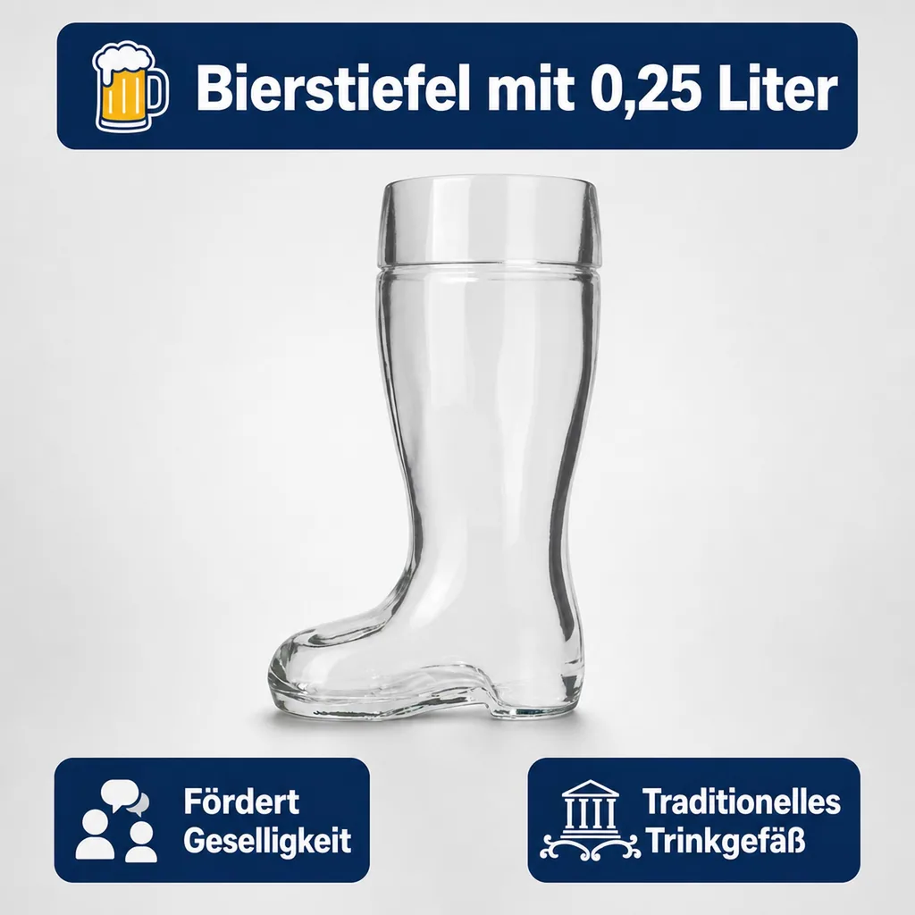 Bierstiefel 0,25 l