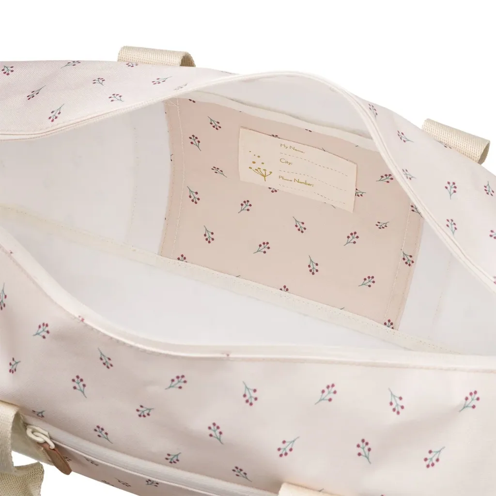 Fresk Reisetasche, Weekender Tasche, kleine, 42x21,5x21,5 cm, Farbe: Beeren