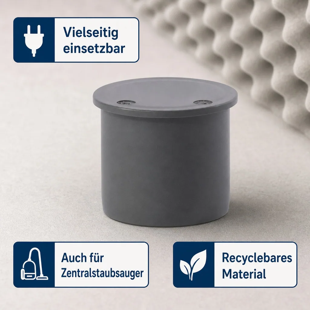HT Muffenstopfen DN 50, Abwasserrohr, HT Rohrstopfen