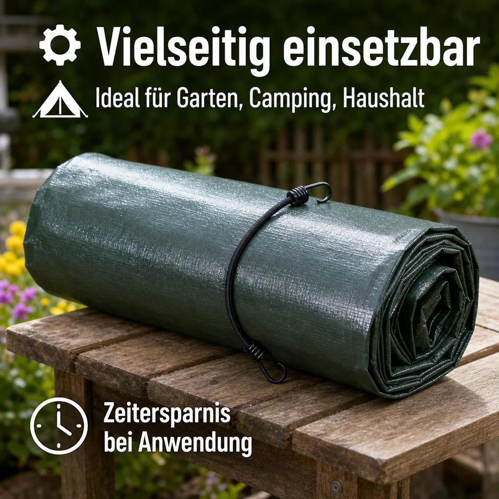 Expanderseil 8mm, Set, 10x Gummiseil mit Haken, 60cm