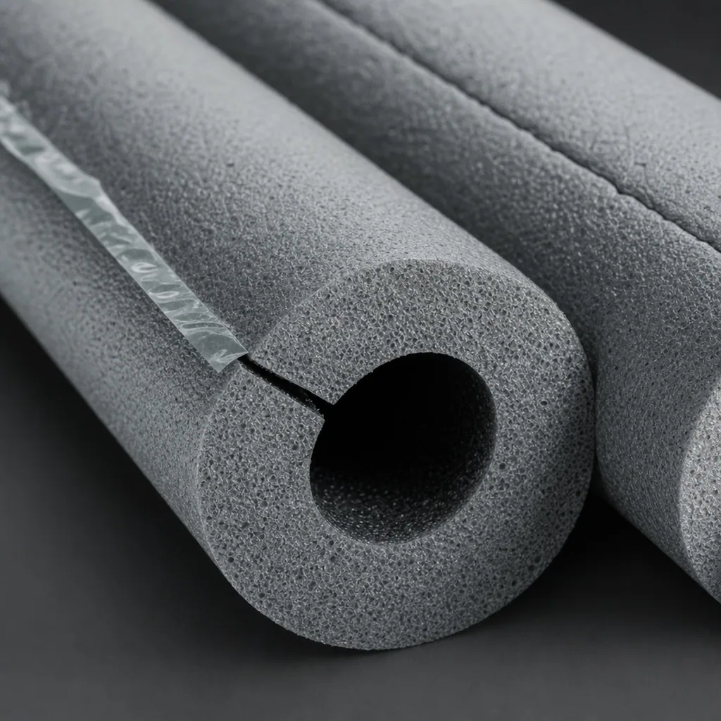 Gummidämmung, 10mm Dämmung, Rohrdämmung, 28mm x 10mm, endlose Rollen, 18m