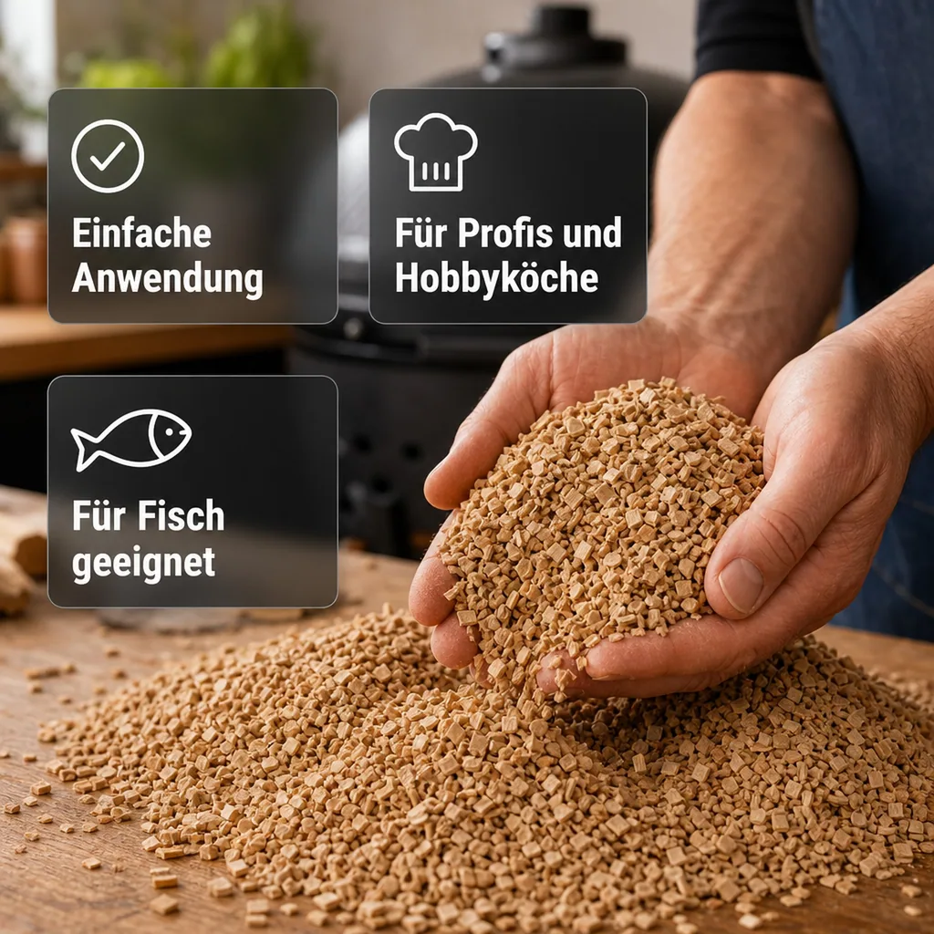 Räucherchips 15 kg, 1,0 - 2,5 mm, Holzchips für Smoker