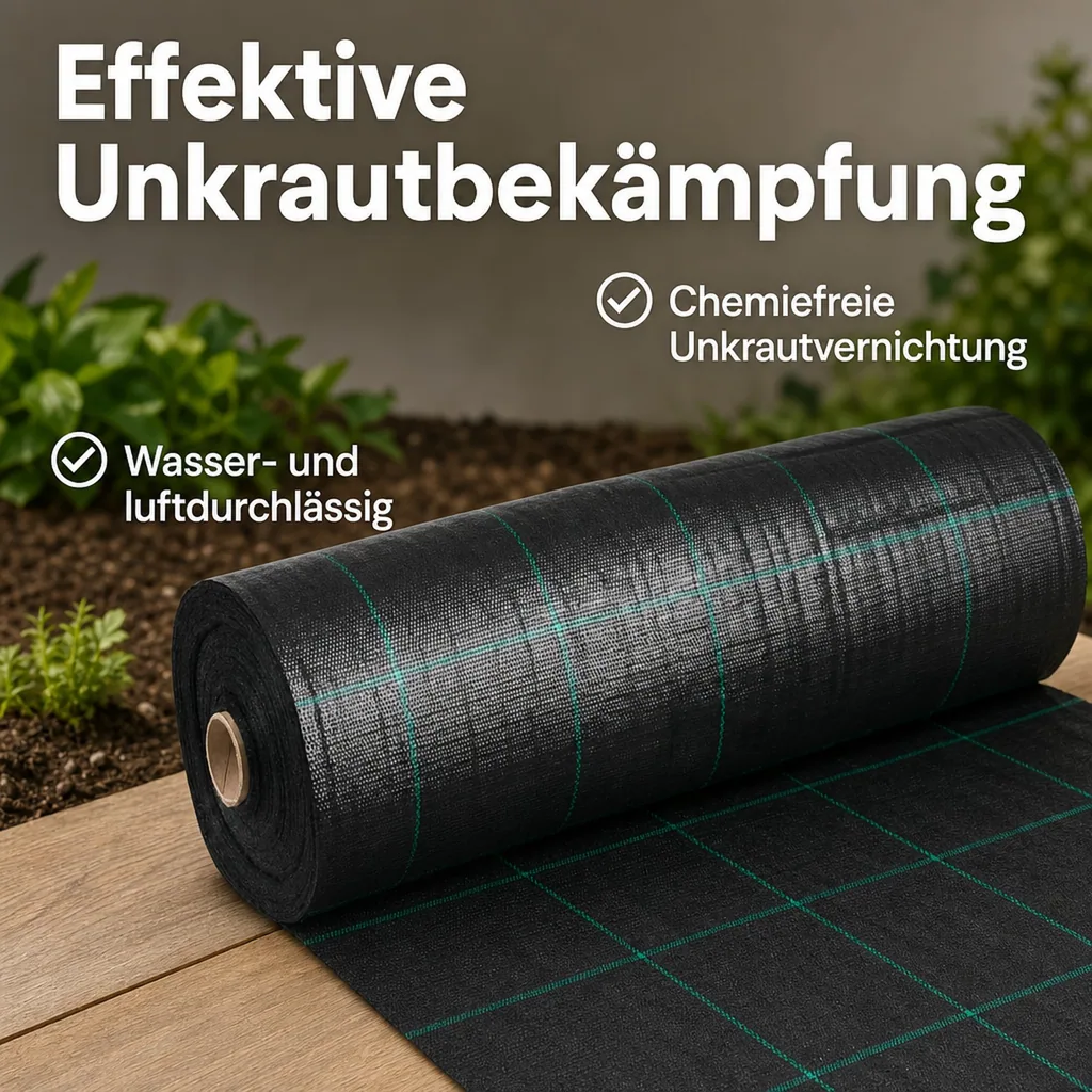Bodengewebe, Unkrautvlies 1m x 1m, 100g/m²