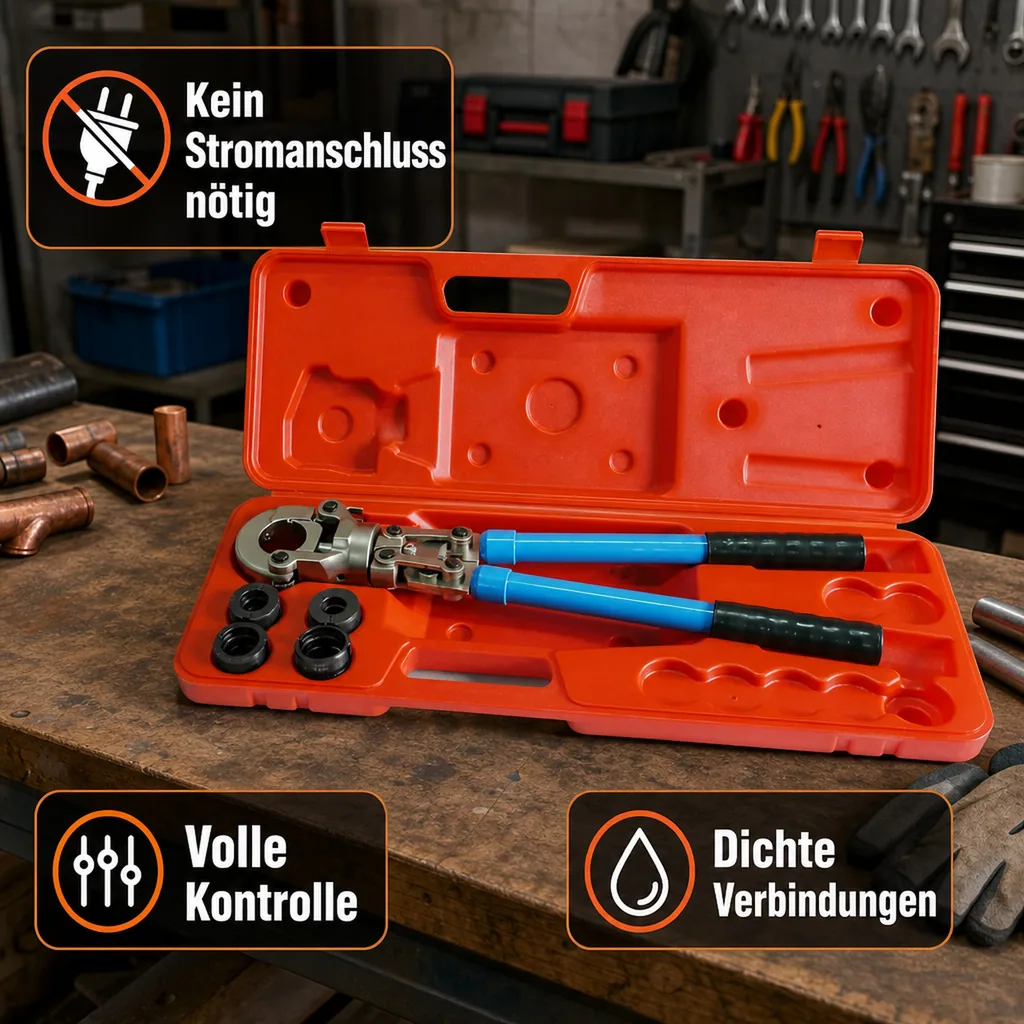 Presszange TH Profil, Verbundrohr Presszange, Handpresszange