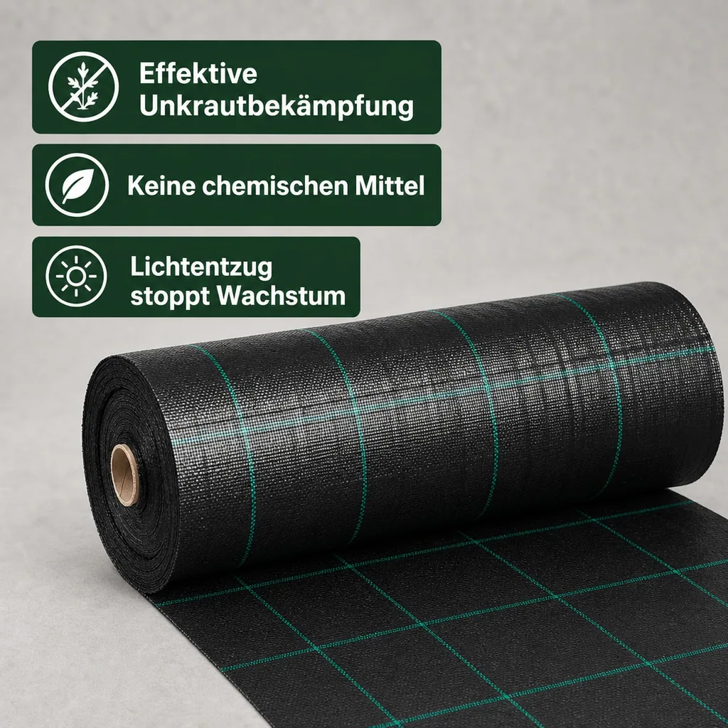 Ground Fabric Weed Control Fleece 1 Meter x 10 Meter 100g/m²