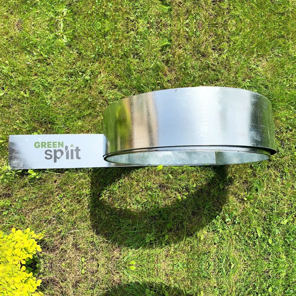 Rasenkantenband Metall Alu/Zink (Länge 10m 15m / Höhe 15cm 20cm 25cm) | Rasenkanten | Beeteinfassung | Beetumrandung | Beetbegrenzungen, Länge-GS: 10 m; Breite: 15 cm
