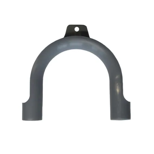 Ablaufschlauch Waschmaschine, Spülmaschine, 3/4 Zoll, 1.5m, mit Bügel, grau