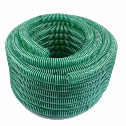 Saug- und Druckschlauch 25mm, mit Saugkorb, Rückschlagventil, Schnellkupplung, 5m