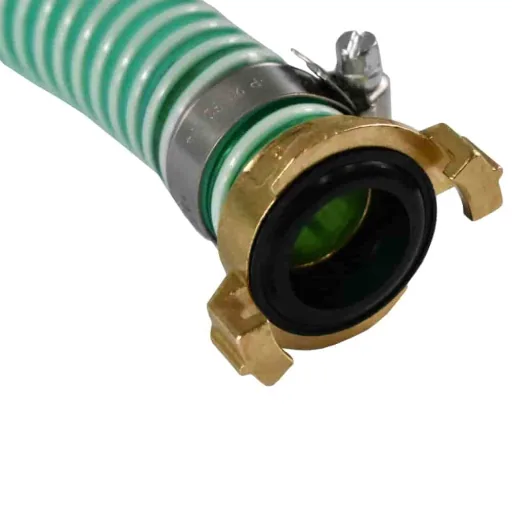 Saug- und Druckschlauch, Saugkorb mit Rückschlagventil, Schnellkupplung, 25mm, 3m