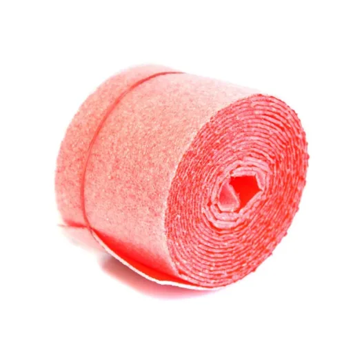 Rohrisolierung, Wickelband, 100mm breit, PE-Schutzfolie, Rot
