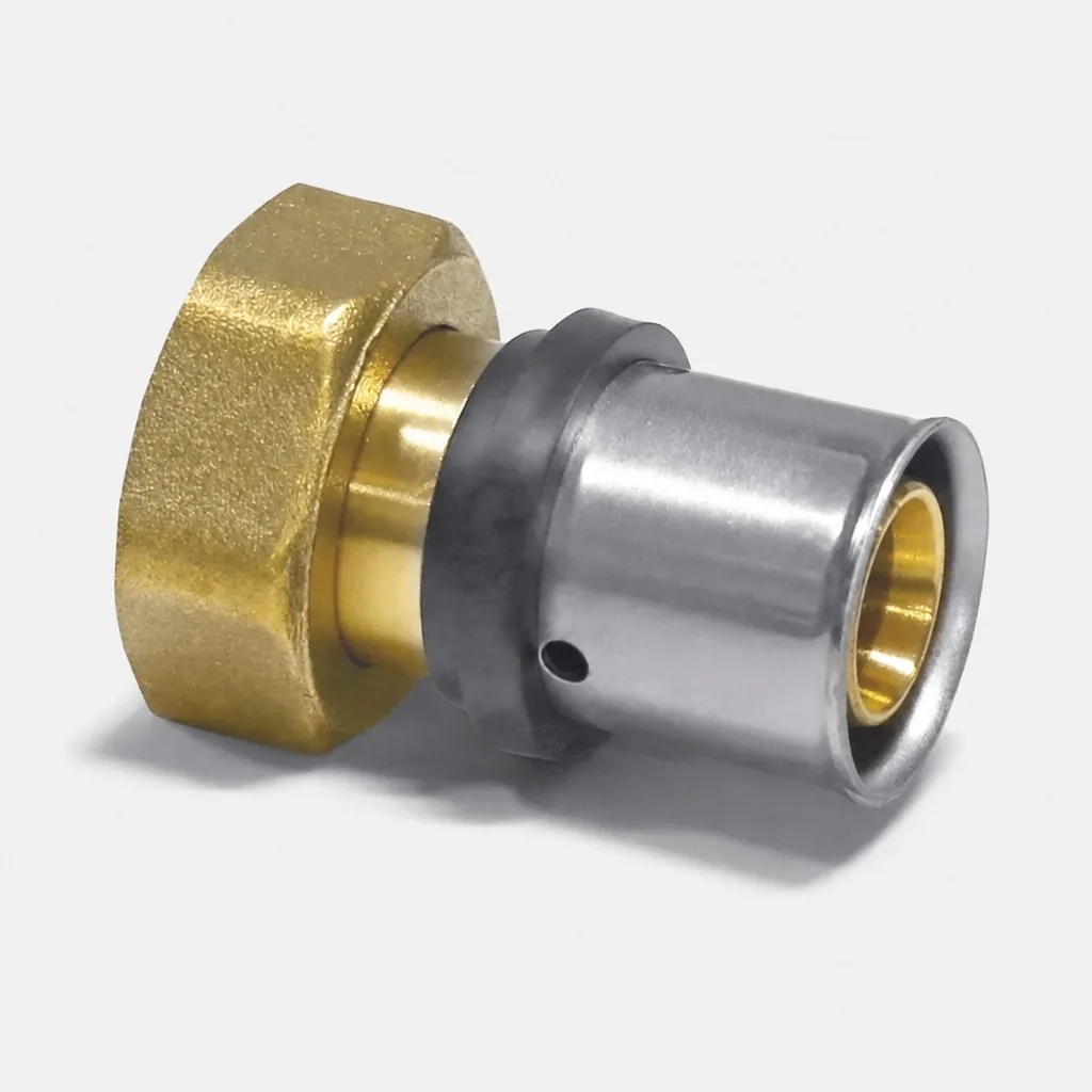 Eurokonus Verschraubung, Pressfitting Übergang 20 x 2 - 3/4 IG, Heizungsrohr Verbinder