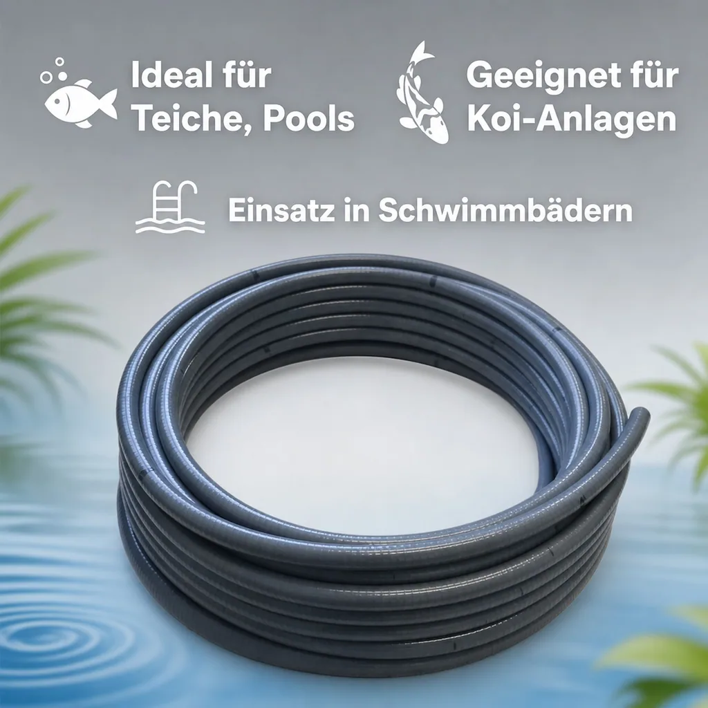 PVC Klebe- Flexschlauch 50 mm Aussendurchmesser