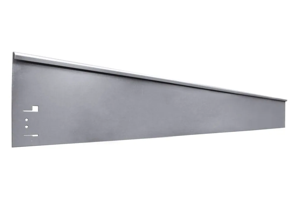 Rasenkanten Metall 13.5cm x 120cm | Beeteinfassung | Beetumrandung | Beetbegrenzungen, Color-GS: grau