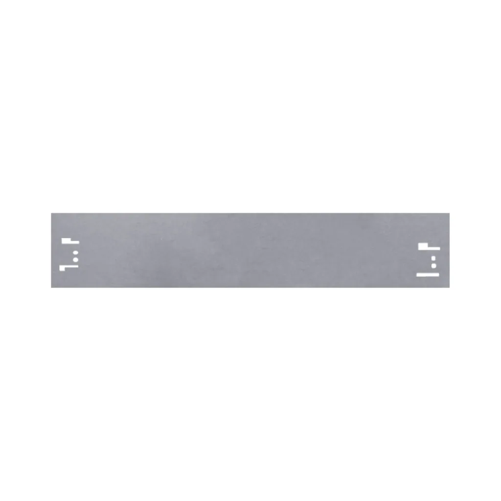 10er Set Rasenkanten Metall 18.5 cm hoch, 12 m lang | Beeteinfassung | Beetumrandung | Beetbegrenzungen, Color-GS: ohne Farbe