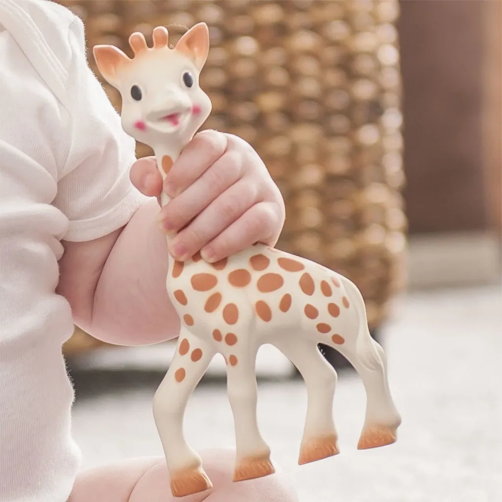 Sophie la girafe Beißring, Ringrassel - Naturkautschuk, So'Pure