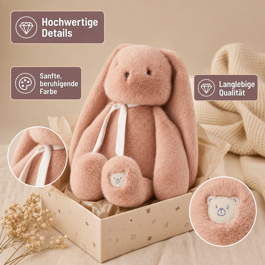 Liewood Kuscheltier, Plüschtier, Stofftier - Kaninchen Berto, Blasse Toskana