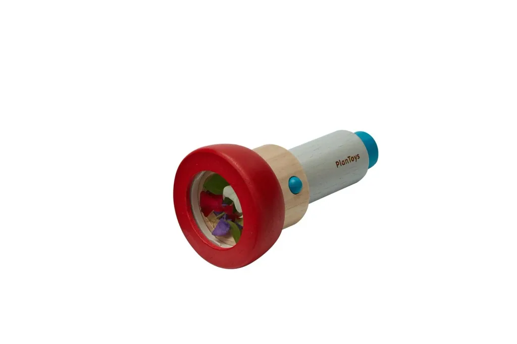 Plan Toys - Kaleidoskop, Gummibaumholz
