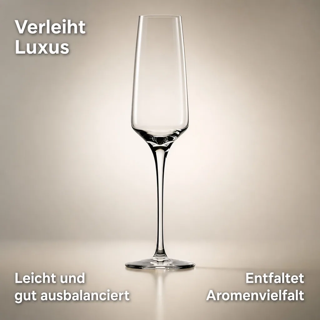 Champagnergläser, Sektgläser - Experience, 6er-Set, 190ml