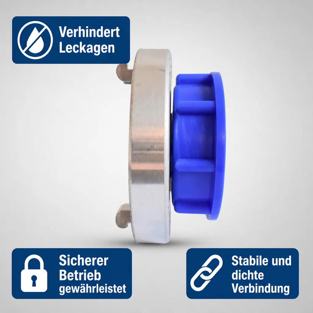 IBC Adapter Storz C, 1 Zoll Innengewinde, IBC Container Kupplung