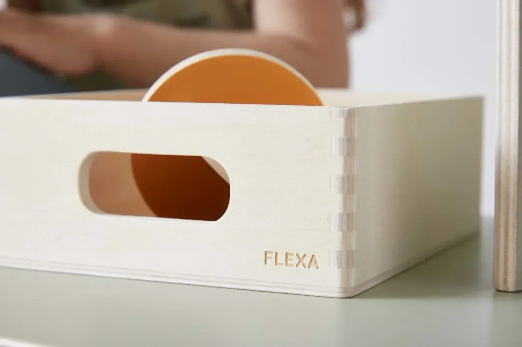 Flexa Kinder Spiellebensmittel Holz Gemüse