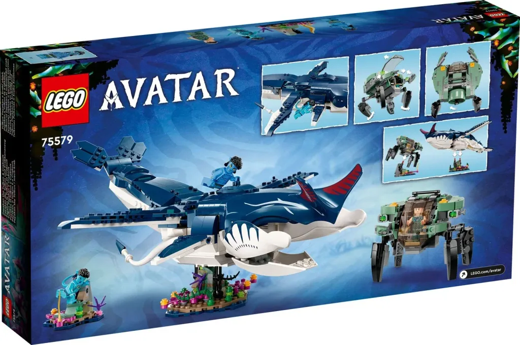 LEGO Avatar 75579 - Payakan der Tulkun und Krabbenanzug