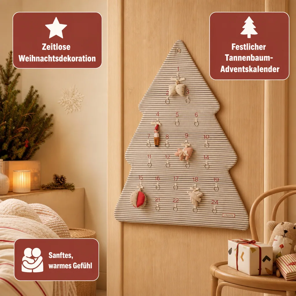 Liewood Weihnachtskalender, Weihnachts-Adventskalender, Kalender Weihnachten - Natalie