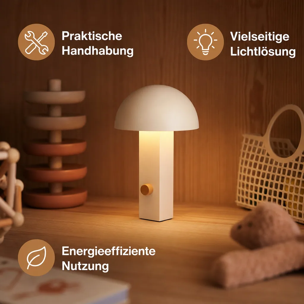 Liewood Kinderlampe, Tragbare Lampe, Kinderleuchte - Hyppolite, Farbe: Sandy