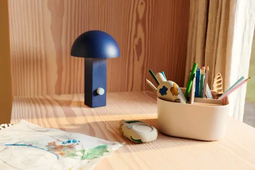 Liewood Kinderlampe, Tragbare Lampe, Kinderleuchte - Hyppolite, Farbe: Indigoblau