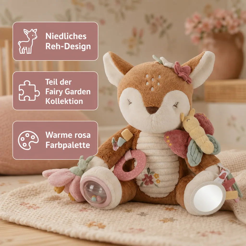 Little Dutch Kuscheltier Hirsch, Plüschtiere - Activitäten, Fairy Garden