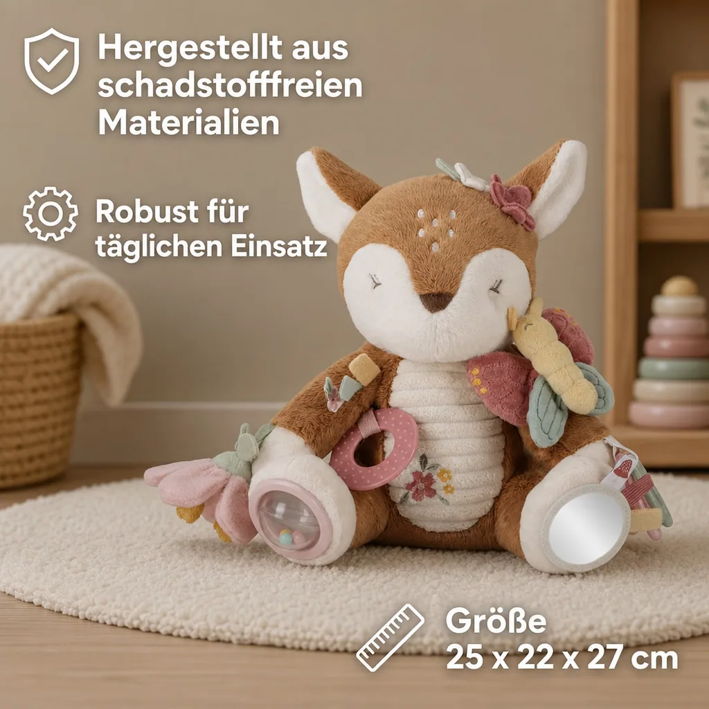 Little Dutch Kuscheltier Hirsch, Plüschtiere - Activitäten, Fairy Garden