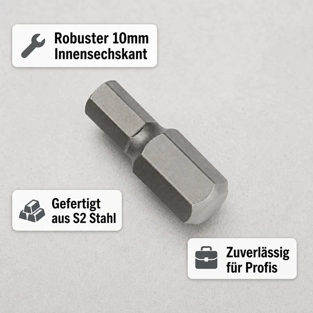 10mm Innensechskant, Innensechskant 10mm, Innensechskant Werkzeug