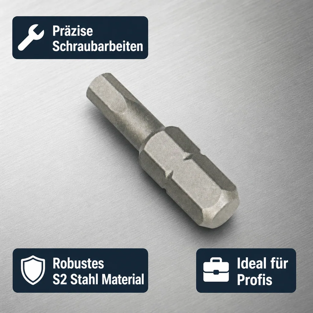 Innensechskant 2mm, Innensechskantschlüssel, S2 Stahl