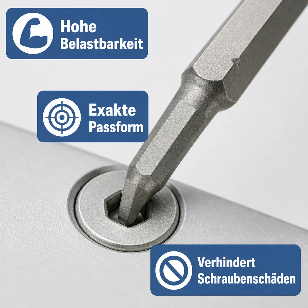 Innensechskant 2mm, Innensechskantschlüssel, S2 Stahl