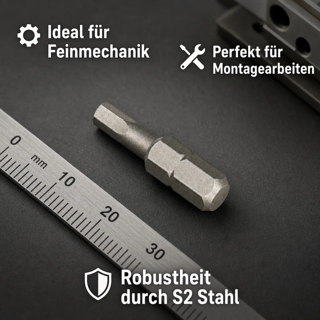 Innensechskant 2,5 mm, Innensechskant, L=25mm, S2 Stahl