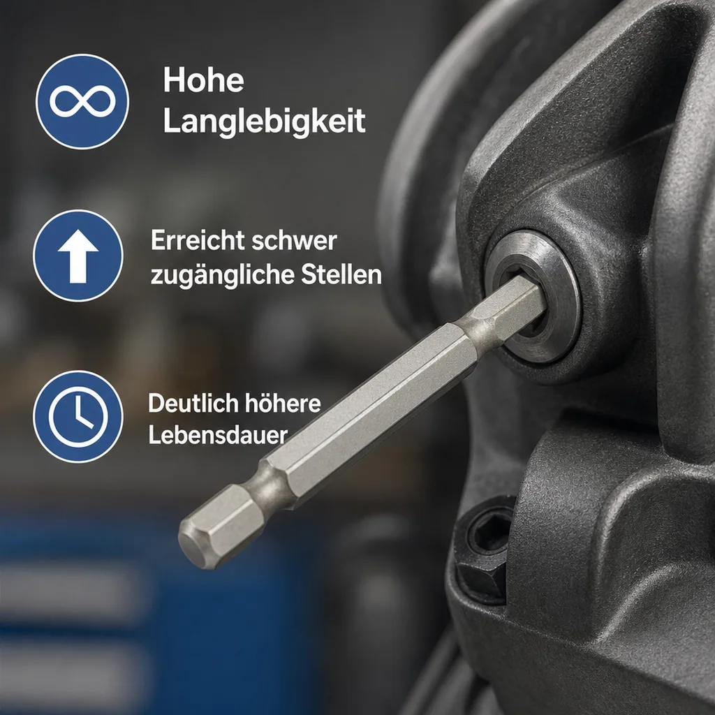 Innensechskant 5.5 mm, Innensechskant 1/4 Zoll