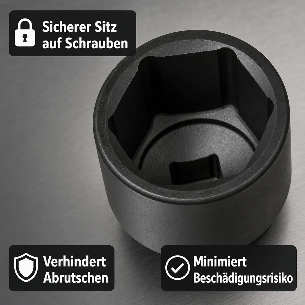 3 4 zoll Nuss, Schlagschraubernuss, 33mm SW 33 Cr-Mo