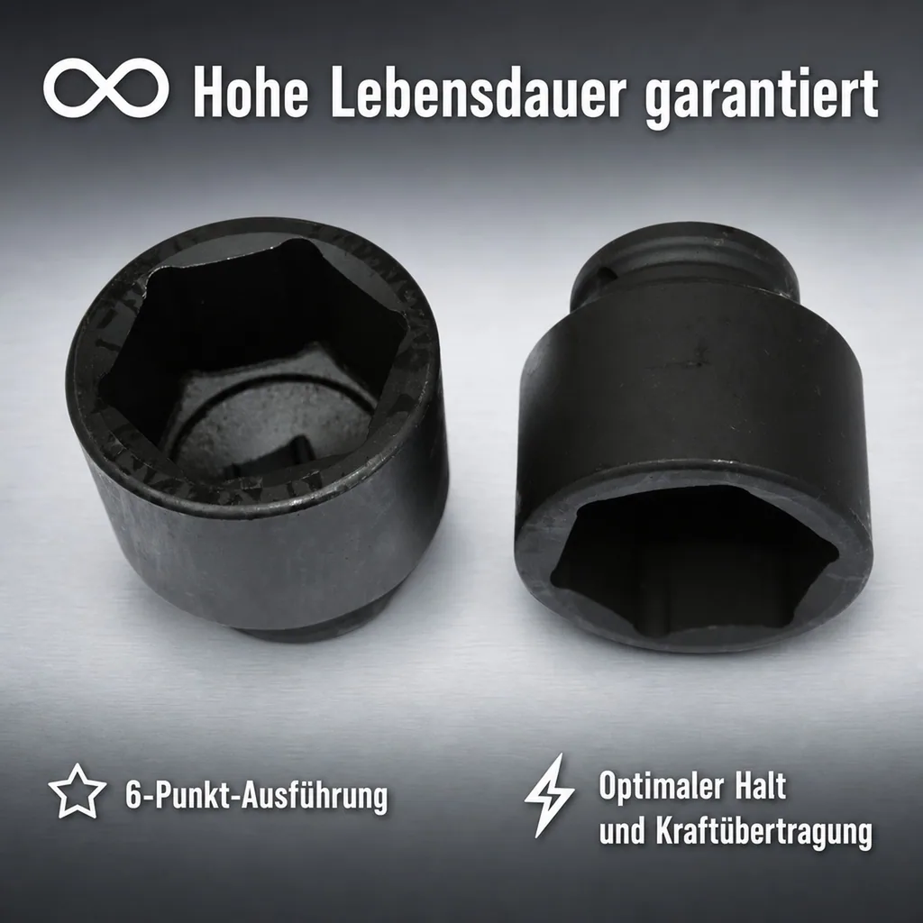 3 4 zoll Nuss, Schlagschraubernuss, 33mm SW 33 Cr-Mo