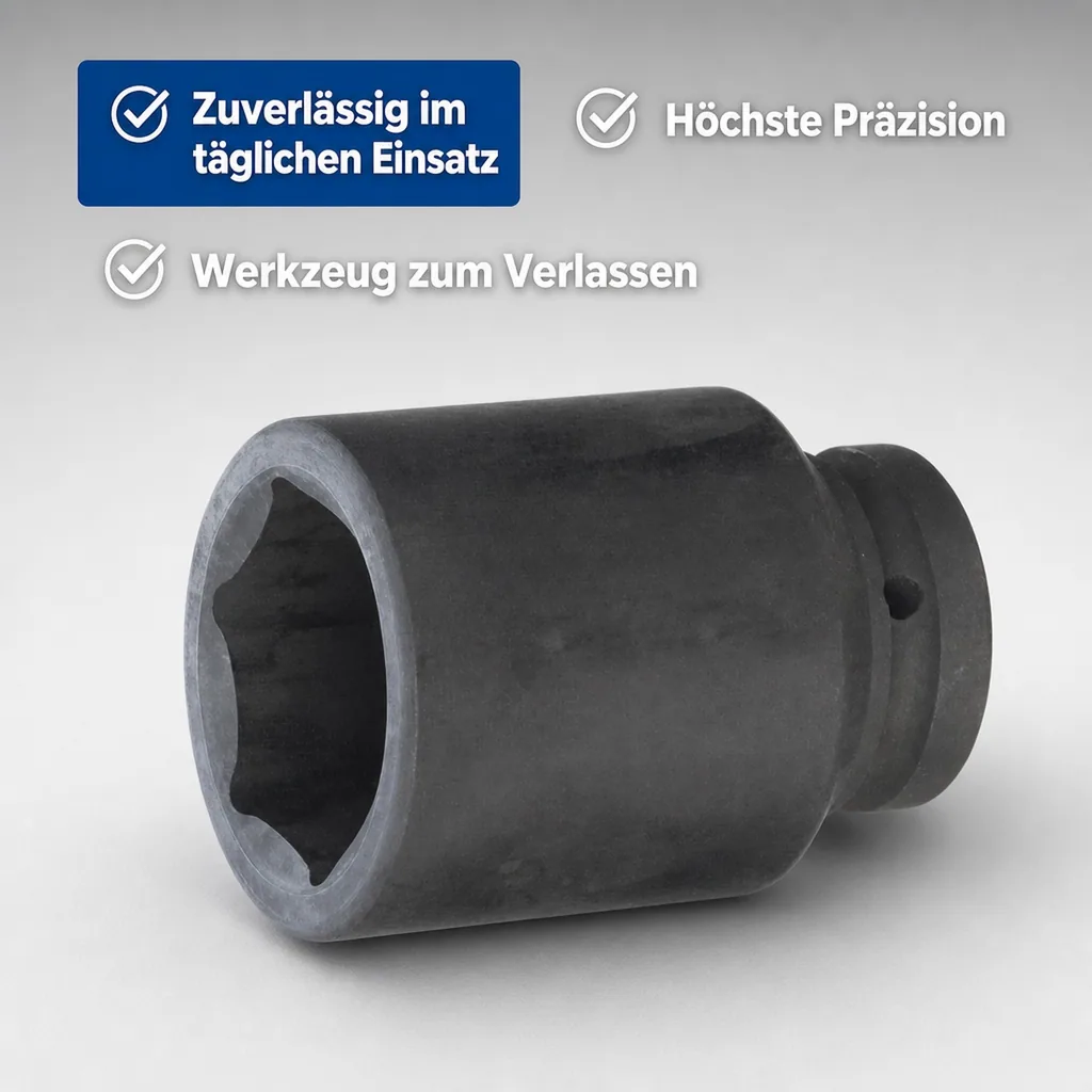 3 4 Nuss, Schlagschraubernuss, 32mm Nuss, SW 32, Cr-Mo Stahl