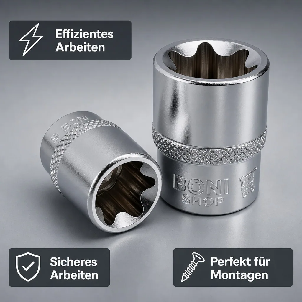 1/2 zoll Innensechskant Nuss, Aussen Innensechskant Nuss, E16 Nuss