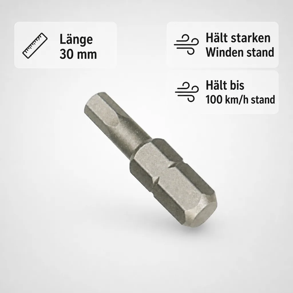 Innensechskant 2mm, Innensechskant, 1/4 Zoll, L=30mm